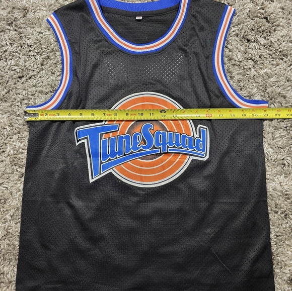 Bugs Bunny Tune Squad Jersey Space Jam Basketball Movie Costume Black Size M - Picture 4 of 6